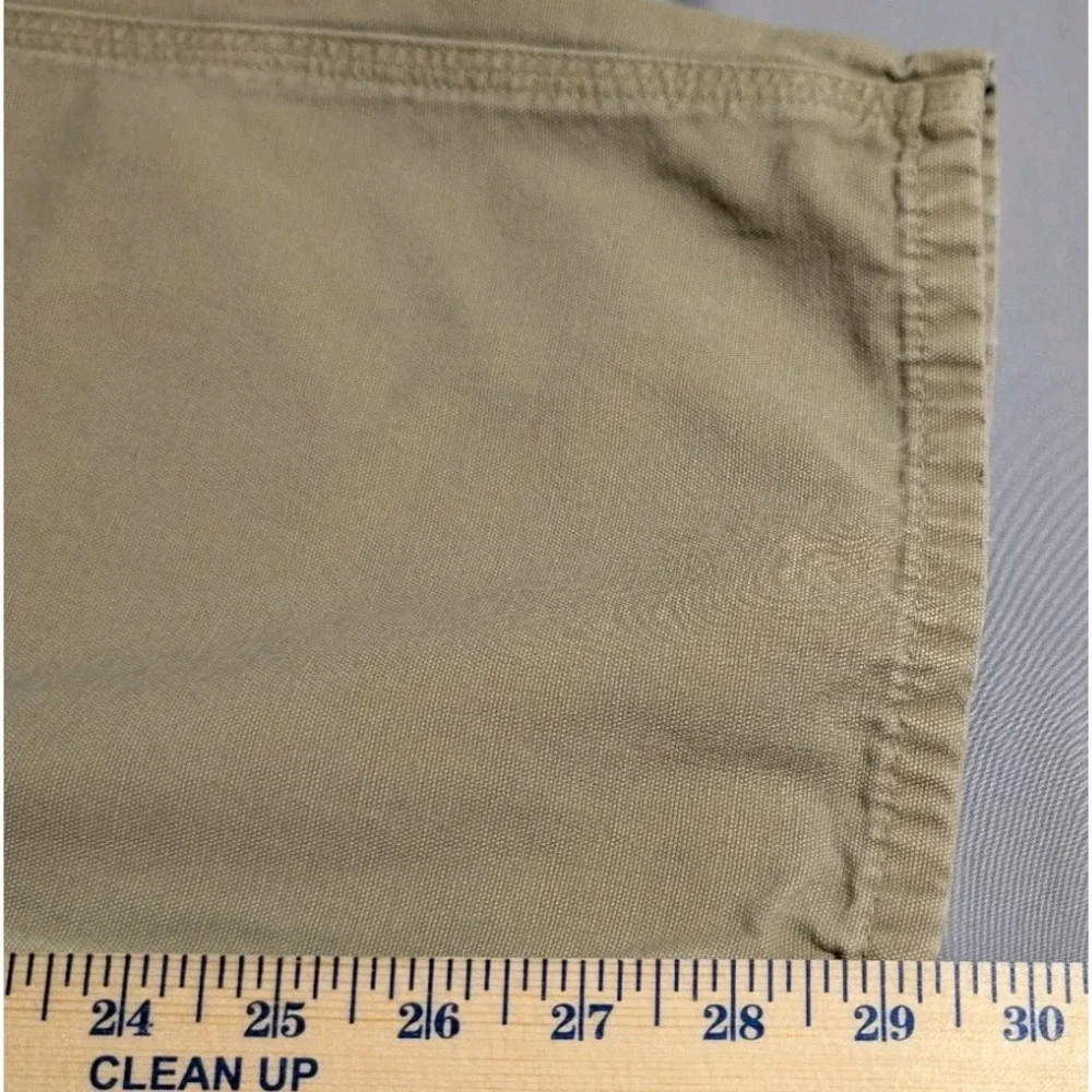 Carhartt B159 DKH Canvas Carpenter Pants Mens 36x30 Brown Work Utility - Read